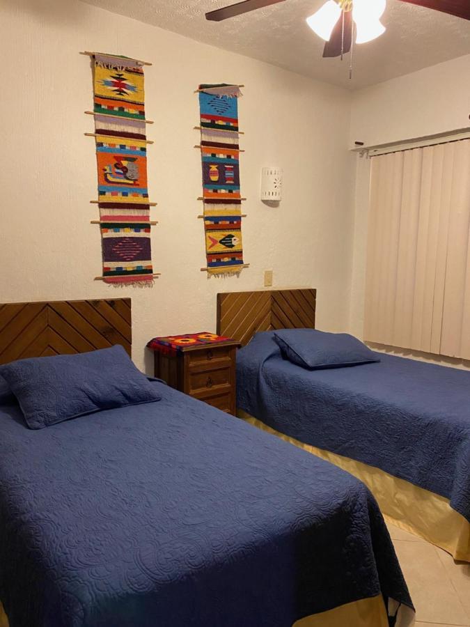 Departamento Frente Al Mar Con Dos Recamaras Y Seguridad 24 H A Dos Cuadras De La Quinta Avenida פלאייה דל כרמן מראה חיצוני תמונה